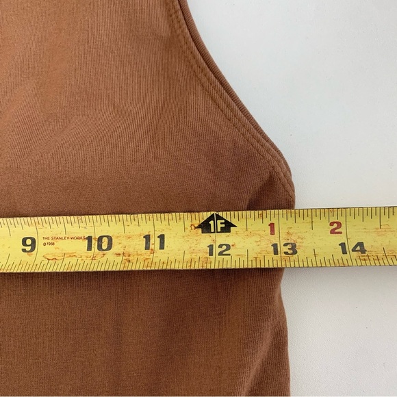 Zara Ribbed High Neck Tank Top Size Small - Picture 7 of 7